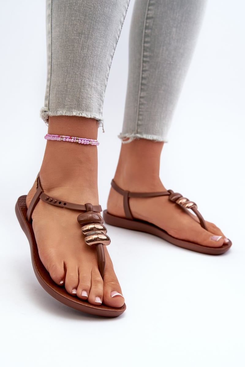 Dámské ploché sandály Ipanema Class Blow Up Sandal Fem Brown