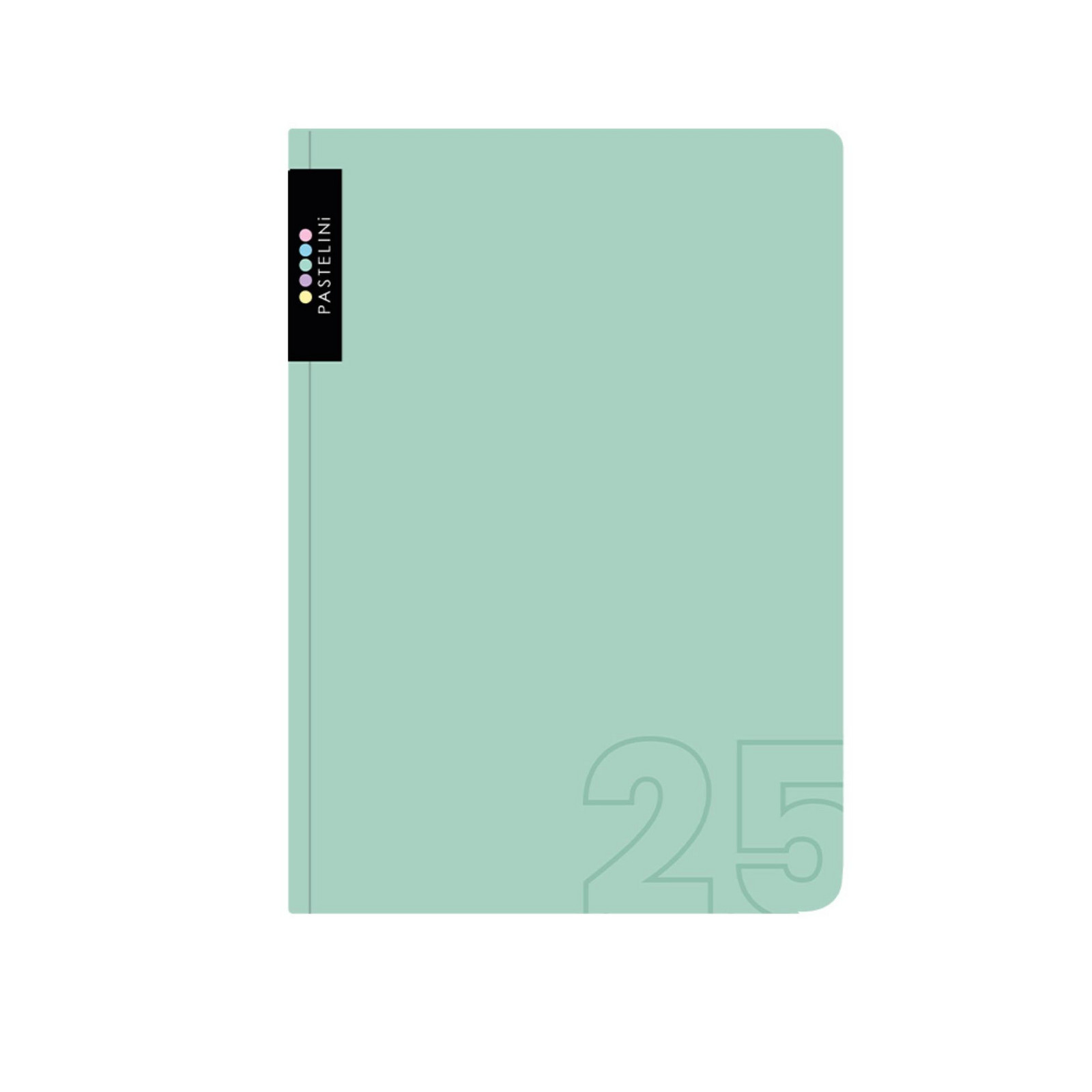 Karton P+P Diář denní A5 Pastelini zelená 2025