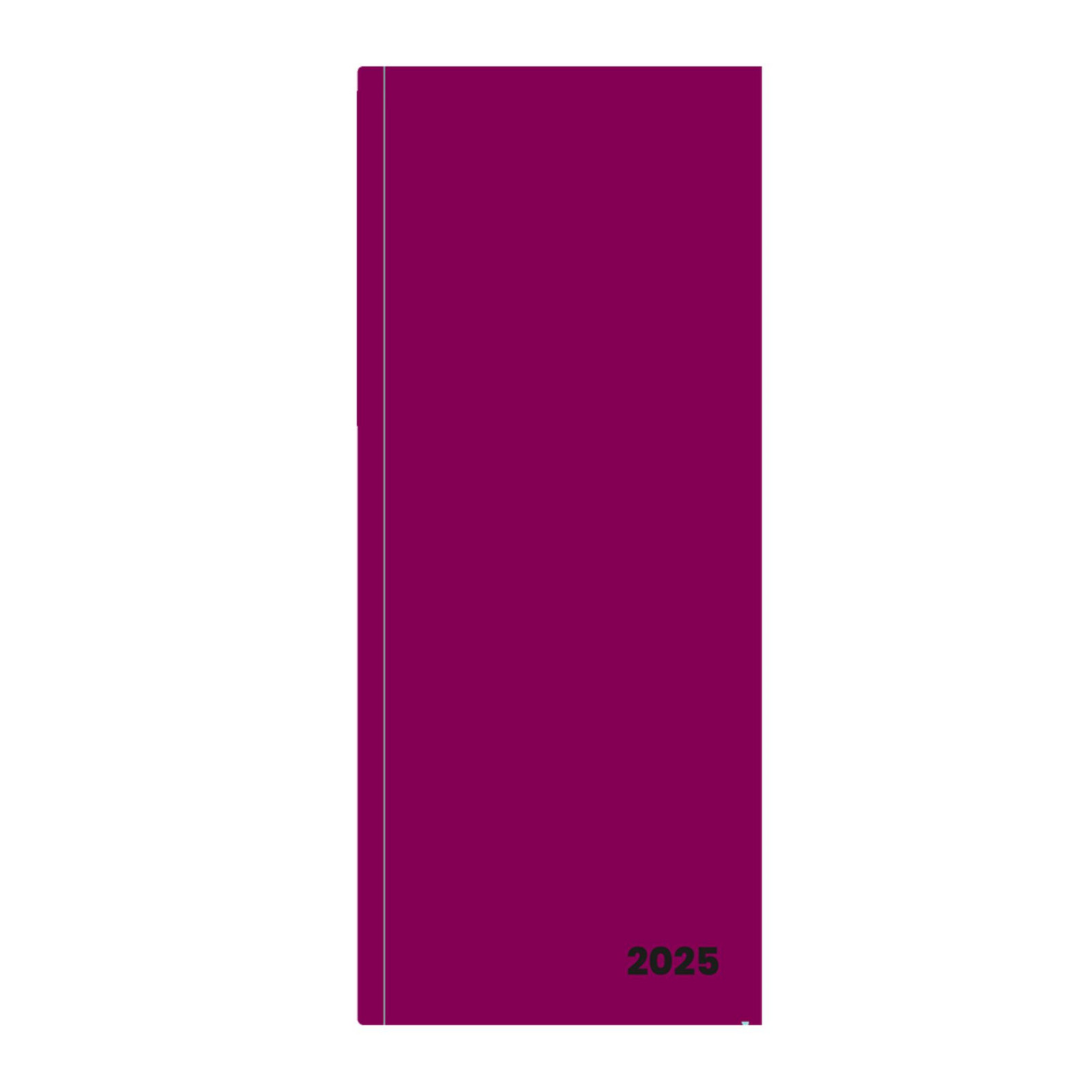 Karton P+P Diář měsíční kapesní PVC Pastelini - Classic Burgundy 2025