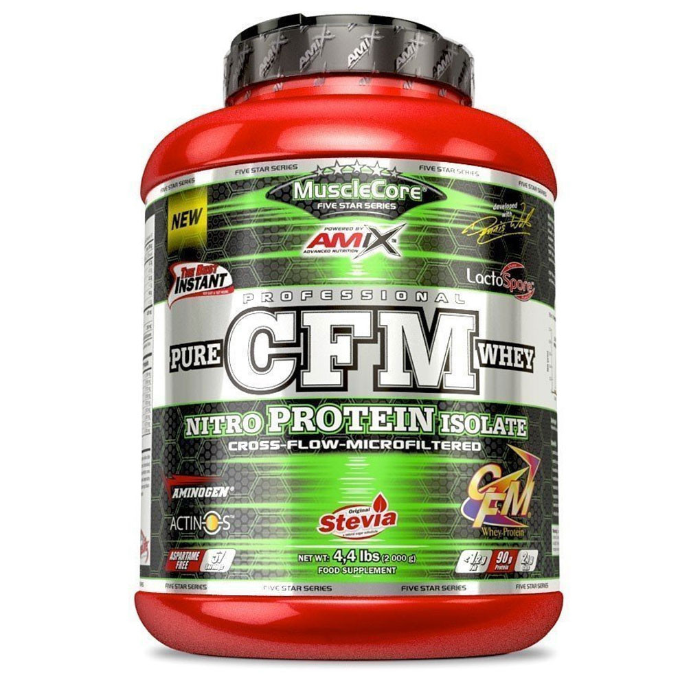 Amix MuscLe Core Five Star Series CFM Nitro Protein Isolate 2000g Varianta: chocolate