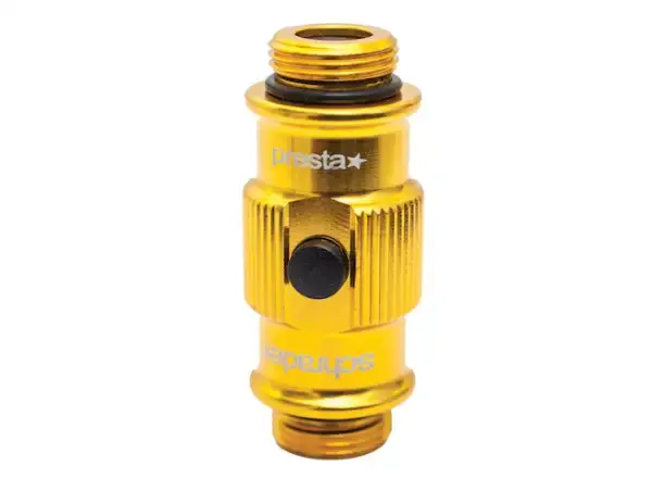 Lezyne ABS Flip Chuck Standard koncovka pumpy Gold Hi Gloss