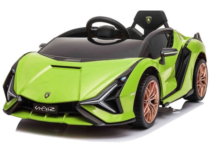 mamido Dětské elektrické auto Lamborghini Sian zelené