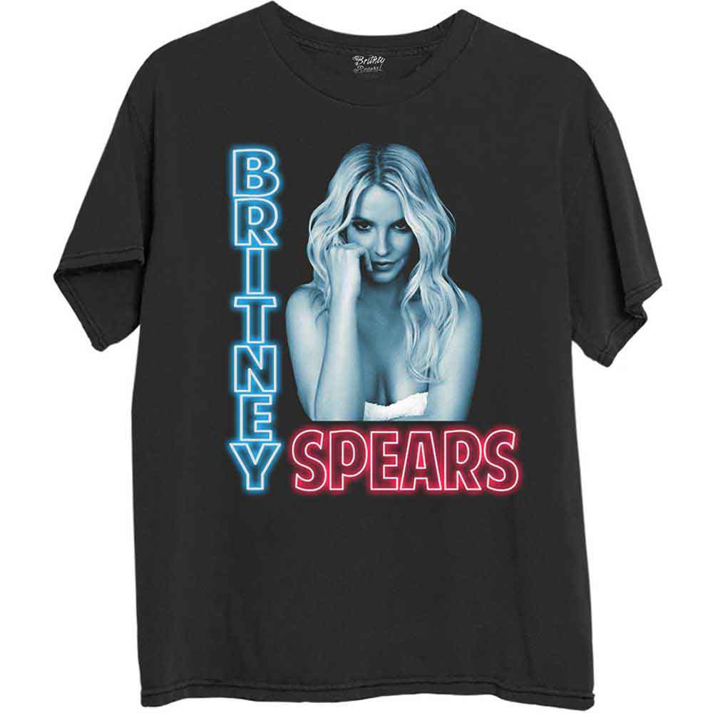 RockOff Britney Spears unisex tričko - černá Velikost: S