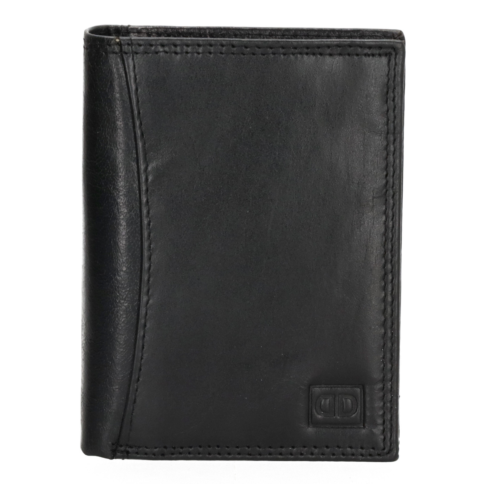 Double-D Da Vinci pánská kožená peněženka - RFID - černá