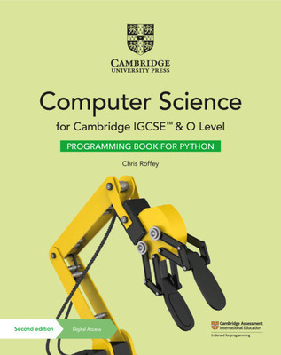 Cambridge Igcse(tm) and O Level Computer Science Programming Book for Python with Digital Access (2 Years) (Roffey Chris)(Paperback)