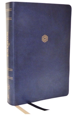 Kjv, the Woman's Study Bible, Blue Leathersoft, Red Letter, Full-Color Edition, Comfort Print: Receiving God's Truth for Balance, Hope, and Transforma (Patterson Dorothy Kelley)(Imitation Leather)