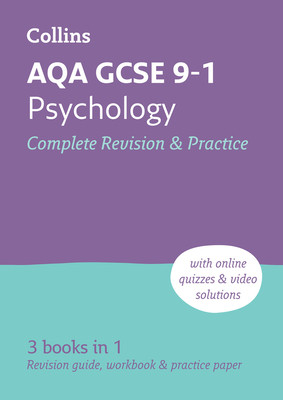Aqa GCSE 9-1 Psychology Complete Revision and Practice: Ideal for Home Learning, 2024 and 2025 Exams (Collins GCSE)(Paperback)