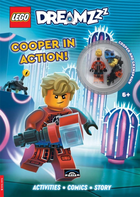 LEGO DREAMZzz: Cooper in Action (with Cooper LEGO minifigure and grimspawn mini-build) (LEGO)(Paperback / softback)