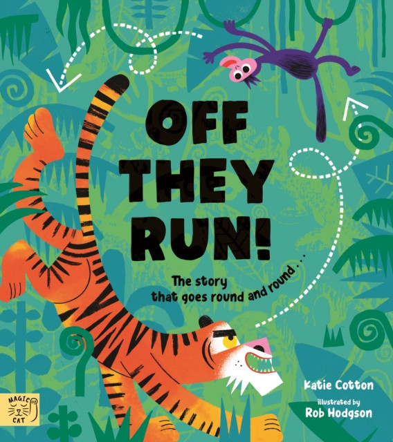Off They Run - The story that goes round and round (Cotton Katie)(Paperback / softback)