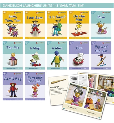 Phonic Books Dandelion Launchers Units 1-3 (Sounds of the alphabet) - Decodable books for beginner readers Sounds of the alphabet (Phonic Books)(Multiple-component retail product, slip-cased)