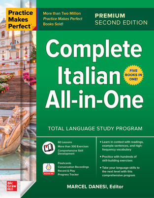 Practice Makes Perfect: Complete Italian All-In-One, Premium Second Edition (Danesi Marcel)(Paperback)