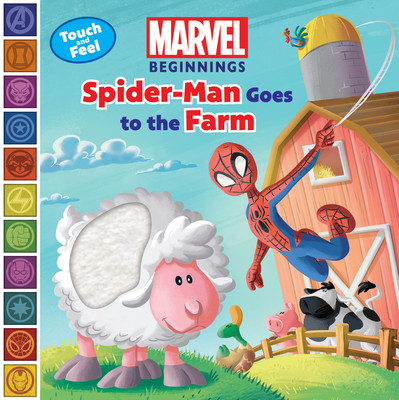 Marvel Beginnings: Spider Man Goes to the Farm (Behling Steve)(Board Books)