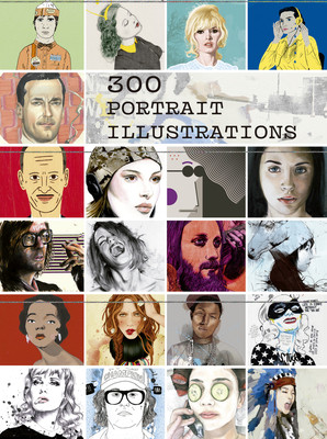 300 Portrait Illustrations (Minguet Eva)(Pevná vazba)