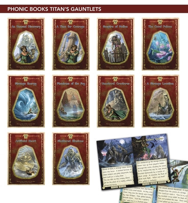 Phonic Books Titan's Gauntlets - Decodable Phonic Books for Catch Up (Alternative Vowel and Consonant Sounds, Common Latin Suffixes) (Phonic Books)(Multiple-component retail product, slip-cased)