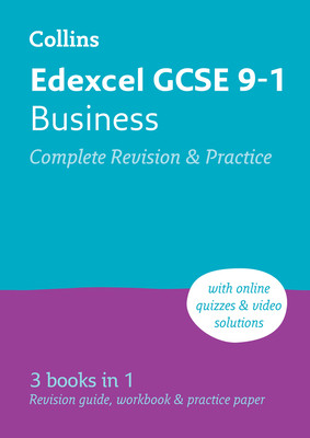Edexcel GCSE 9-1 Business Complete Revision and Practice: Ideal for Home Learning, 2023 and 2024 Exams (Collins)(Paperback)