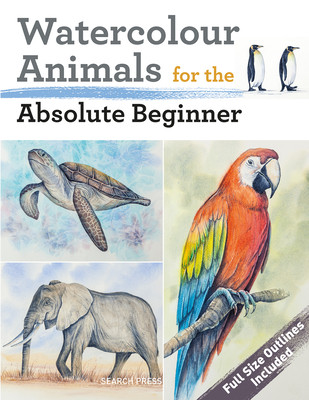 Watercolour Animals for the Absolute Beginner (Palmer Matthew)(Paperback)