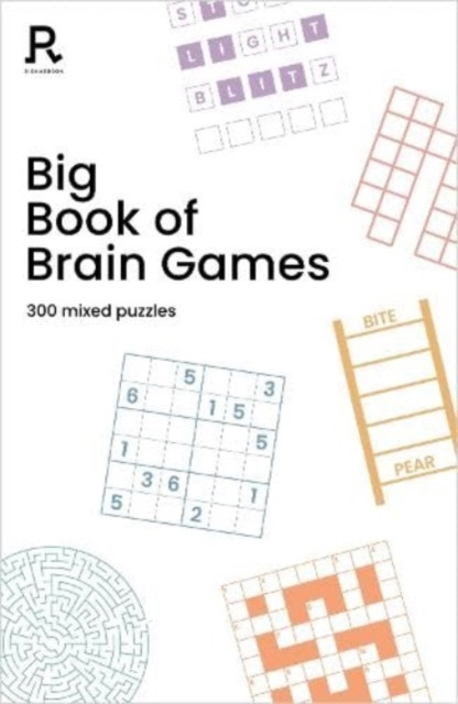 Big Book of Brain Games - a bumper mixed puzzle book for adults containing 300 puzzles (Richardson Puzzles and Games)(Paperback / softback)