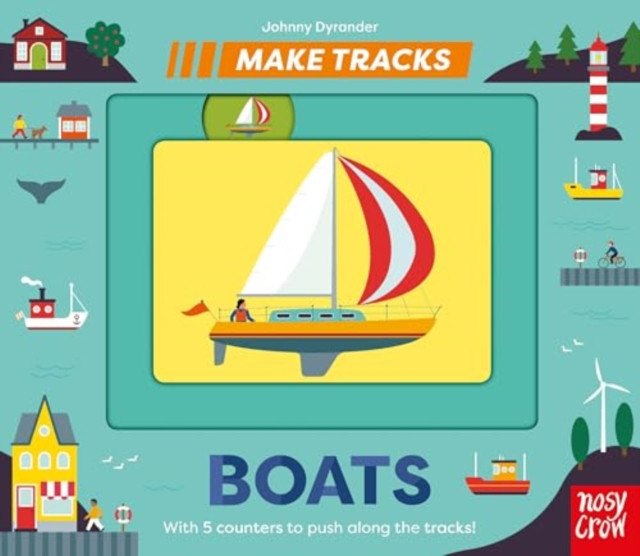 Make Tracks: Boats(Board book)