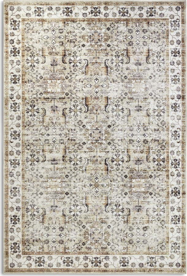 Béžový koberec 160x230 cm Saveh Cream Gold – Elle Decoration