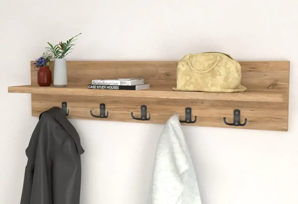 Casarredo Věšák s policí FOLET borovice