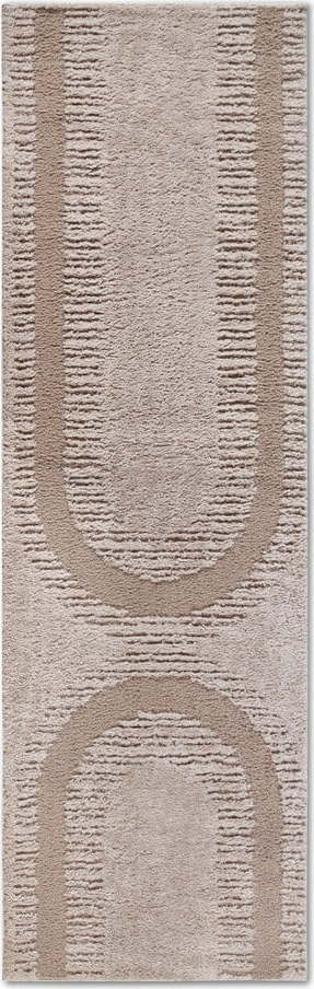 Béžový běhoun 80x240 cm Bartoux Beige – Elle Decoration