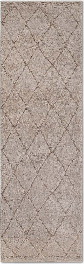 Béžový běhoun 80x240 cm Perrotin Beige – Elle Decoration