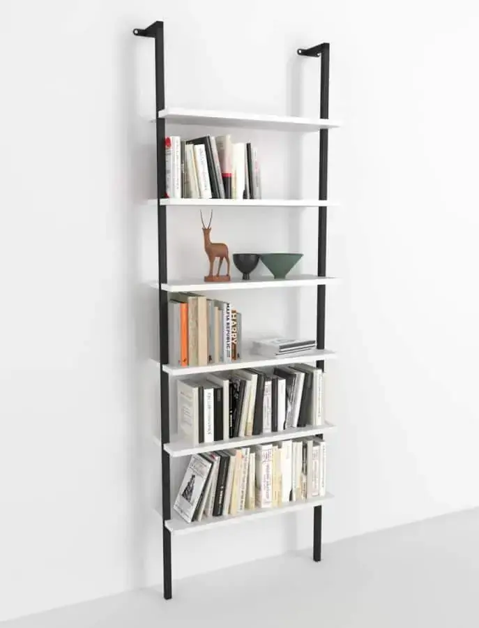 Casarredo Závěsná police KARIKA 6 bílá