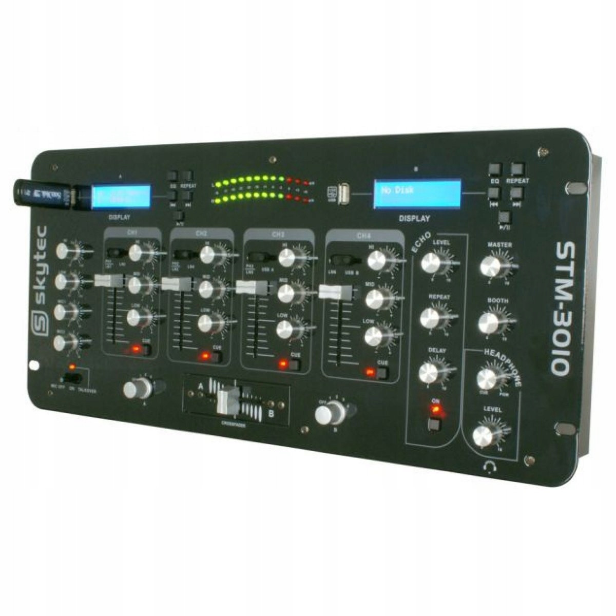 Skytec STM-3010, 4 kanálový mixážní pult s USB/MP3