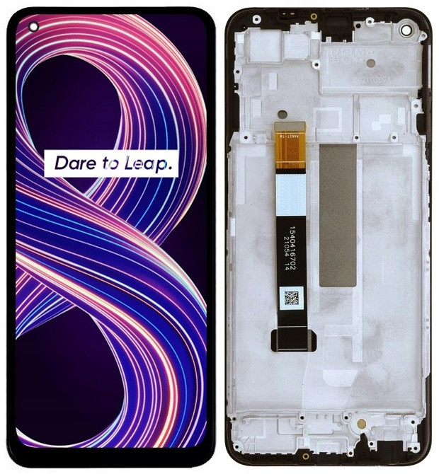 Oppo RealMe 8 5G LCD displej Obrazovka Rámeček