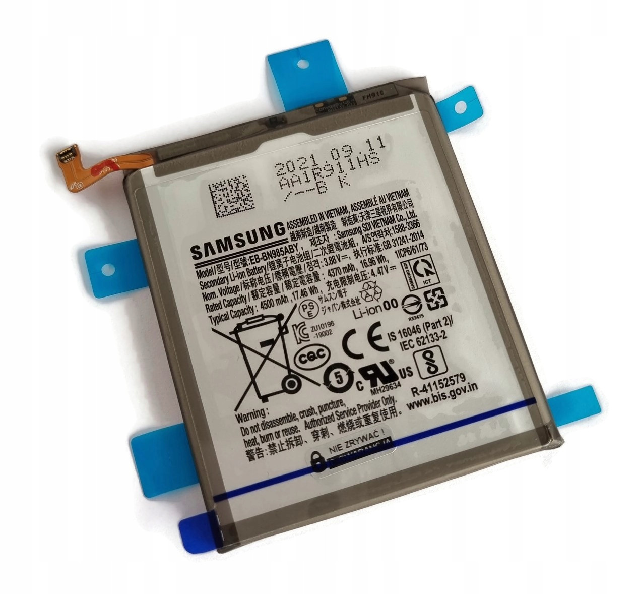 Nová originální baterie pro Samsung Note 20 Ultra