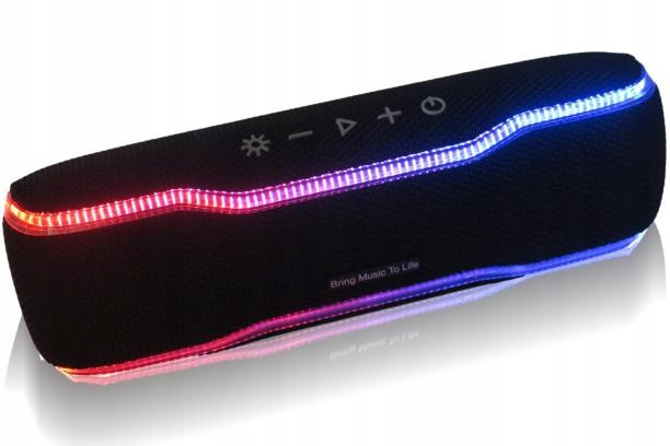 Bezdrátový reproduktor přenosný bluetooth voděodolný černý Boss 30W IPX7