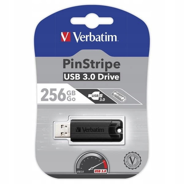 Flashdisk Verbatim Usb 3.0 256GB Vysouvací Konektor