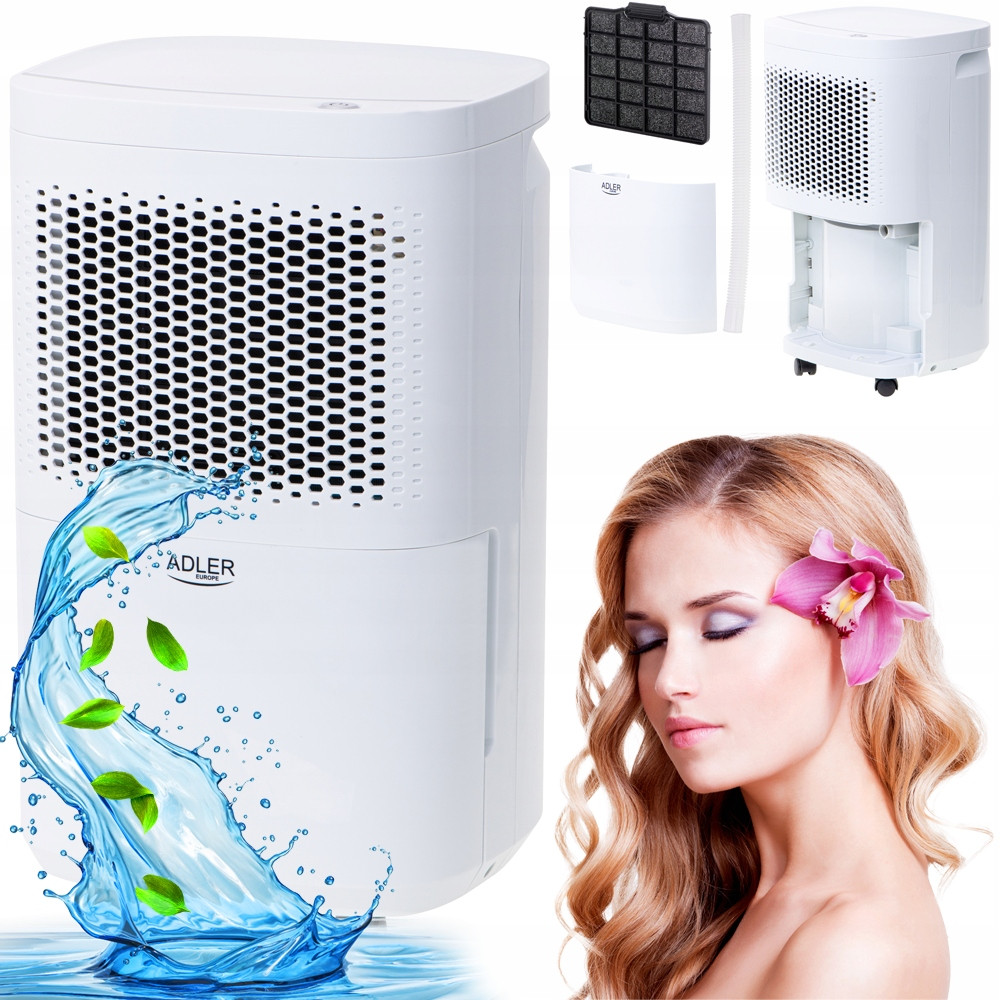 Výkonný Odvlhčovač Vzduchu Kompresorová Čistička 10L/24