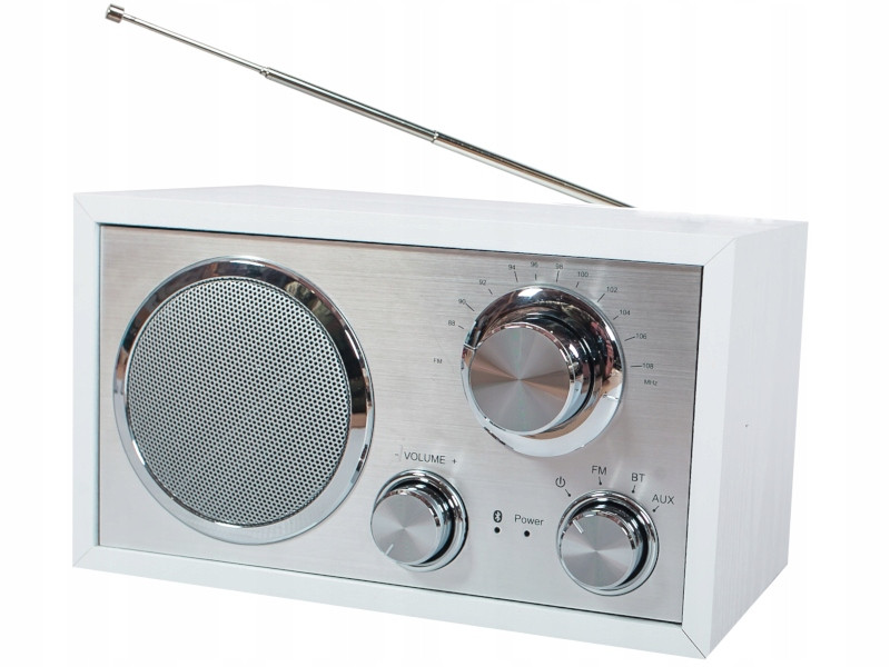 Retro Bluetooth kuchyňské rádio pro seniory