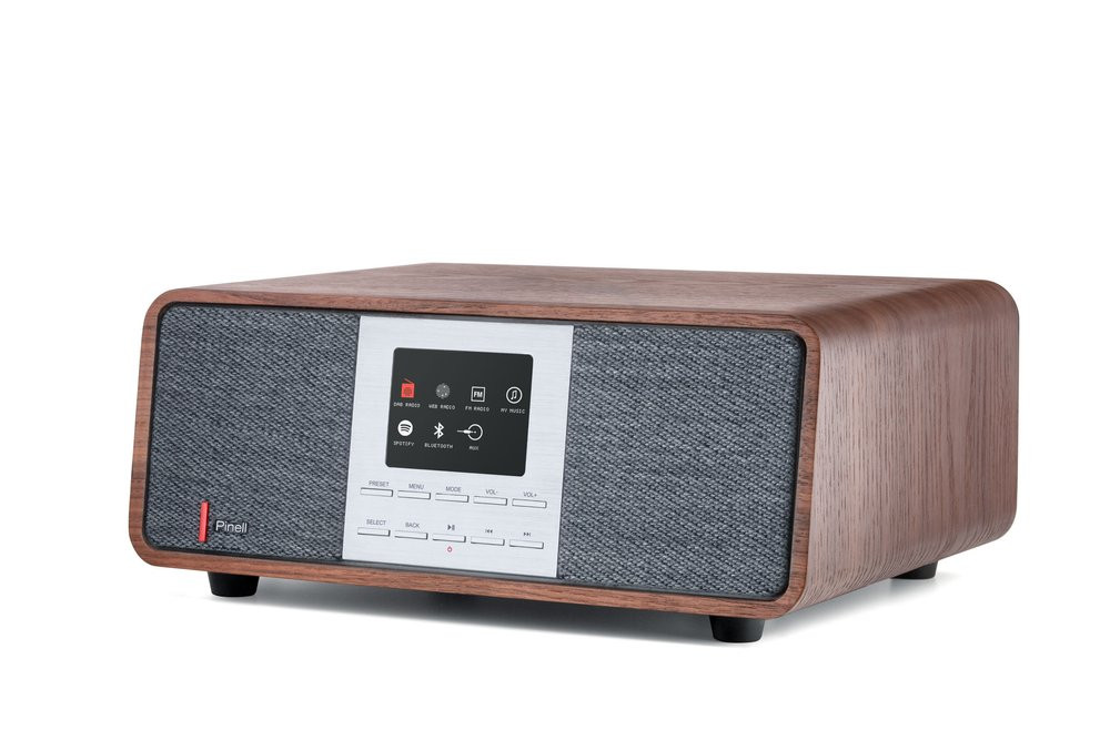 Elegantní Rádio Pinell Supersound 501 Dab+, Fm, Wifi Nejvyšší Kvalita