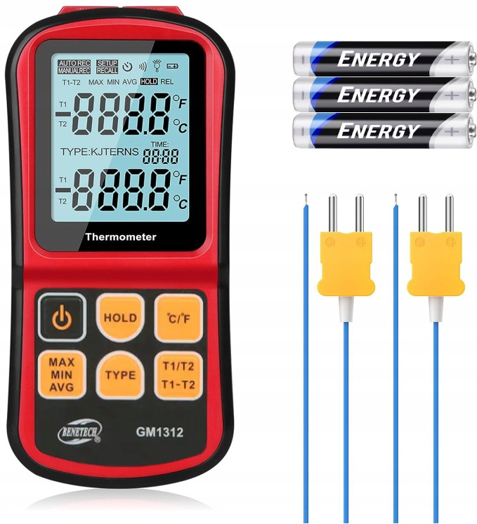 Teploměr termočlánek GM1312