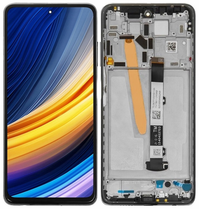 Xiaomi Poco X3 Pro LCD displej Obrazovka Rámeček