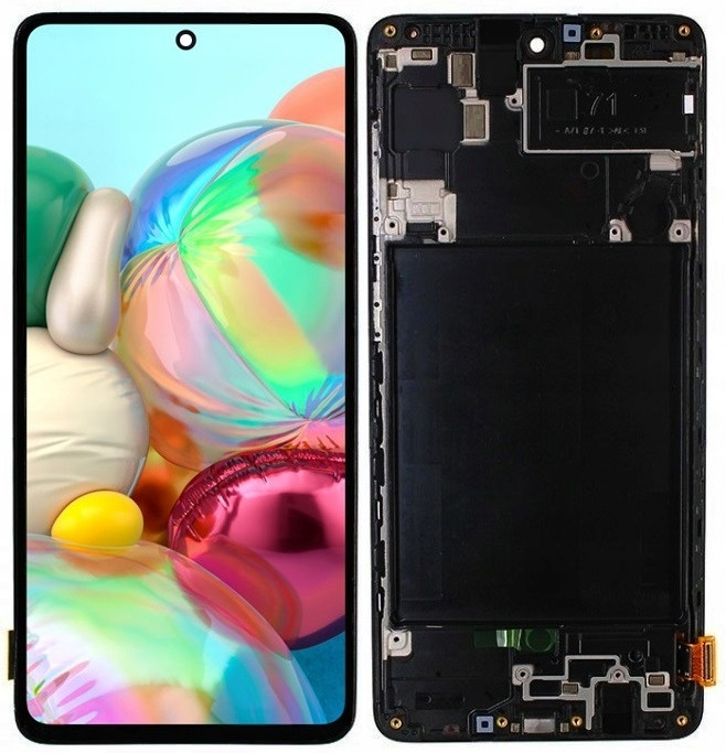 Samsung A71 2020 A715 InCell LCD displej Rámeček