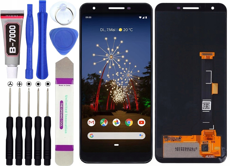 Google Pixel 3A LCD displej Oled obrazovka