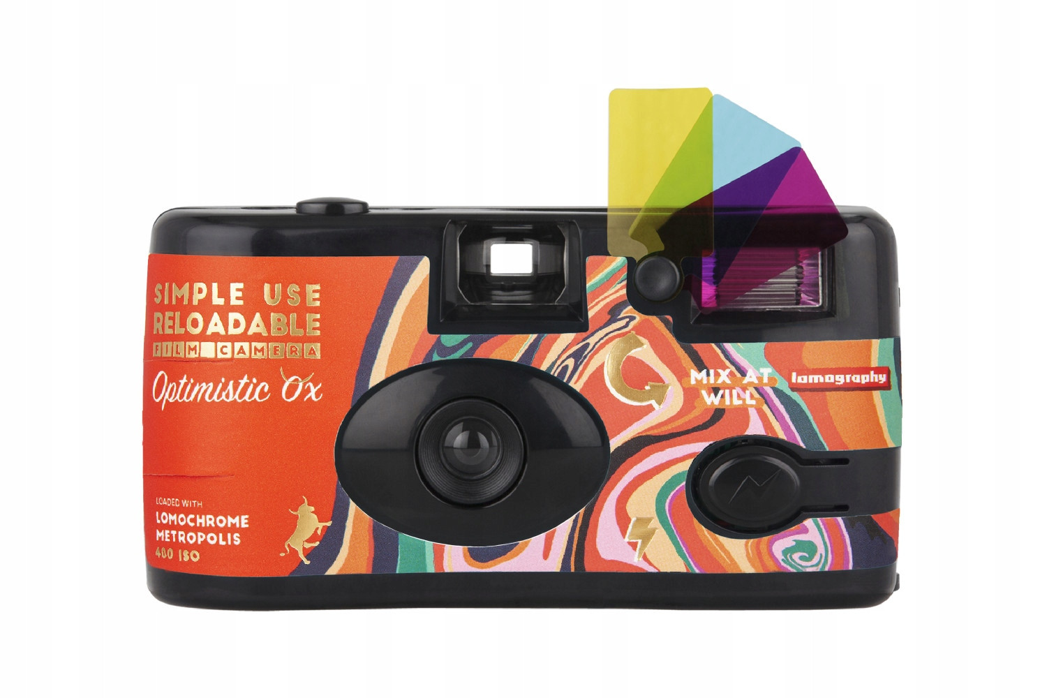 Lomography Jednoduché použití Optimistic Ox kamera