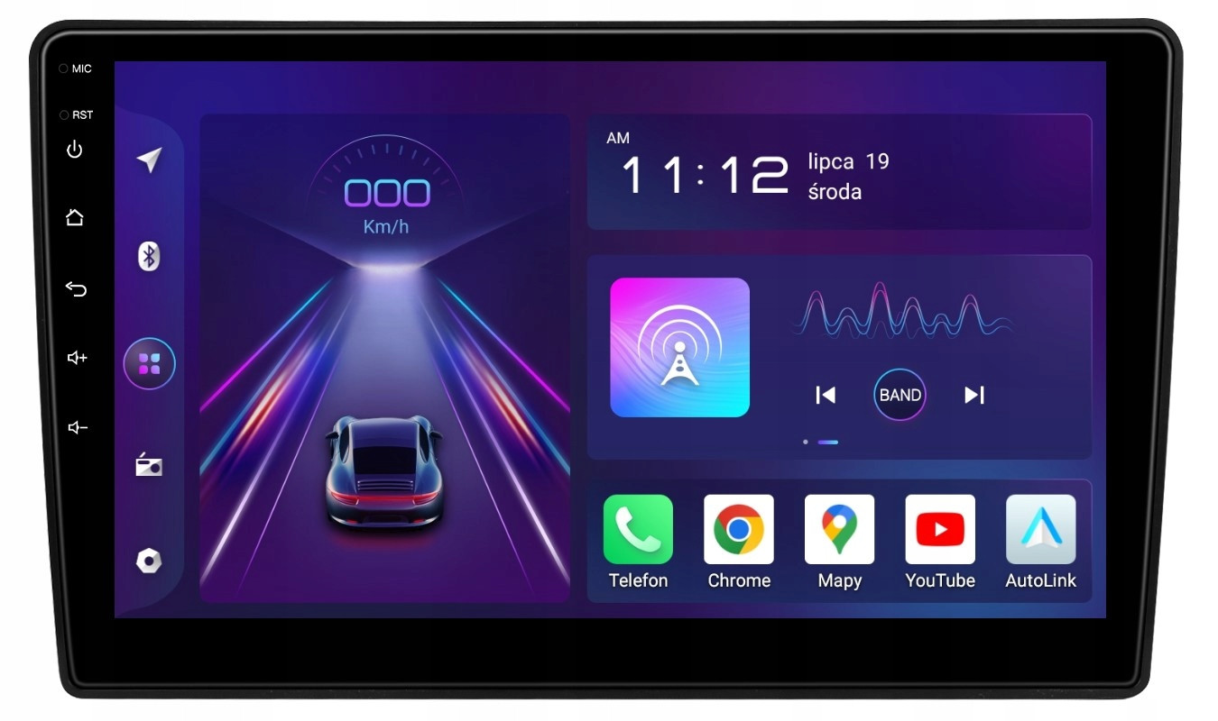 Navigace Rádio 2DIN Android Citroen C5 3 III 8/256 Gb Dsp Lte Carplay