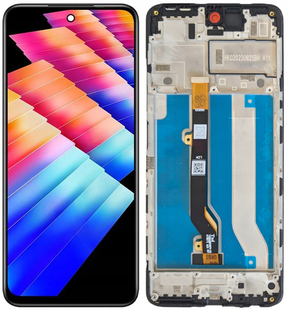 LCD Displej Obrazovka Pro Infinix Hot 30 4G Rámeček