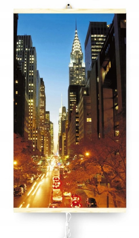 Infračervený obrazový ohřívač topný panel 430 W s regulátorem Manhattan