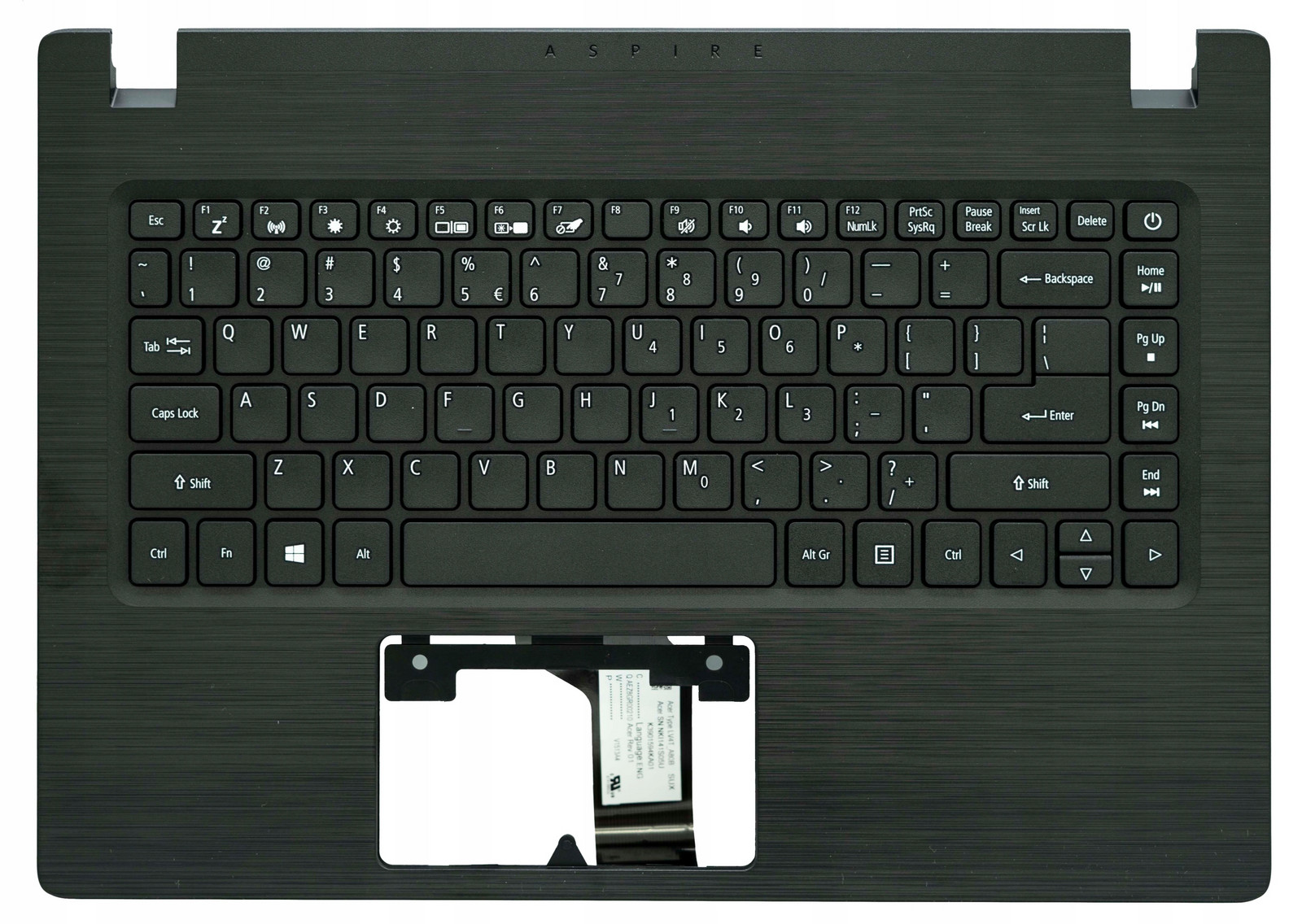 Palmrest Klávesnice Aspire A114-32 A314-21