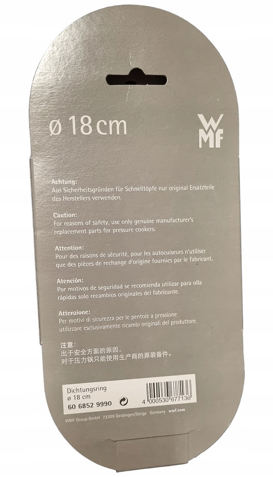 Těsnění pro tlakový hrnec 18 cm Wmf (vnější průměr 19,5 cm)