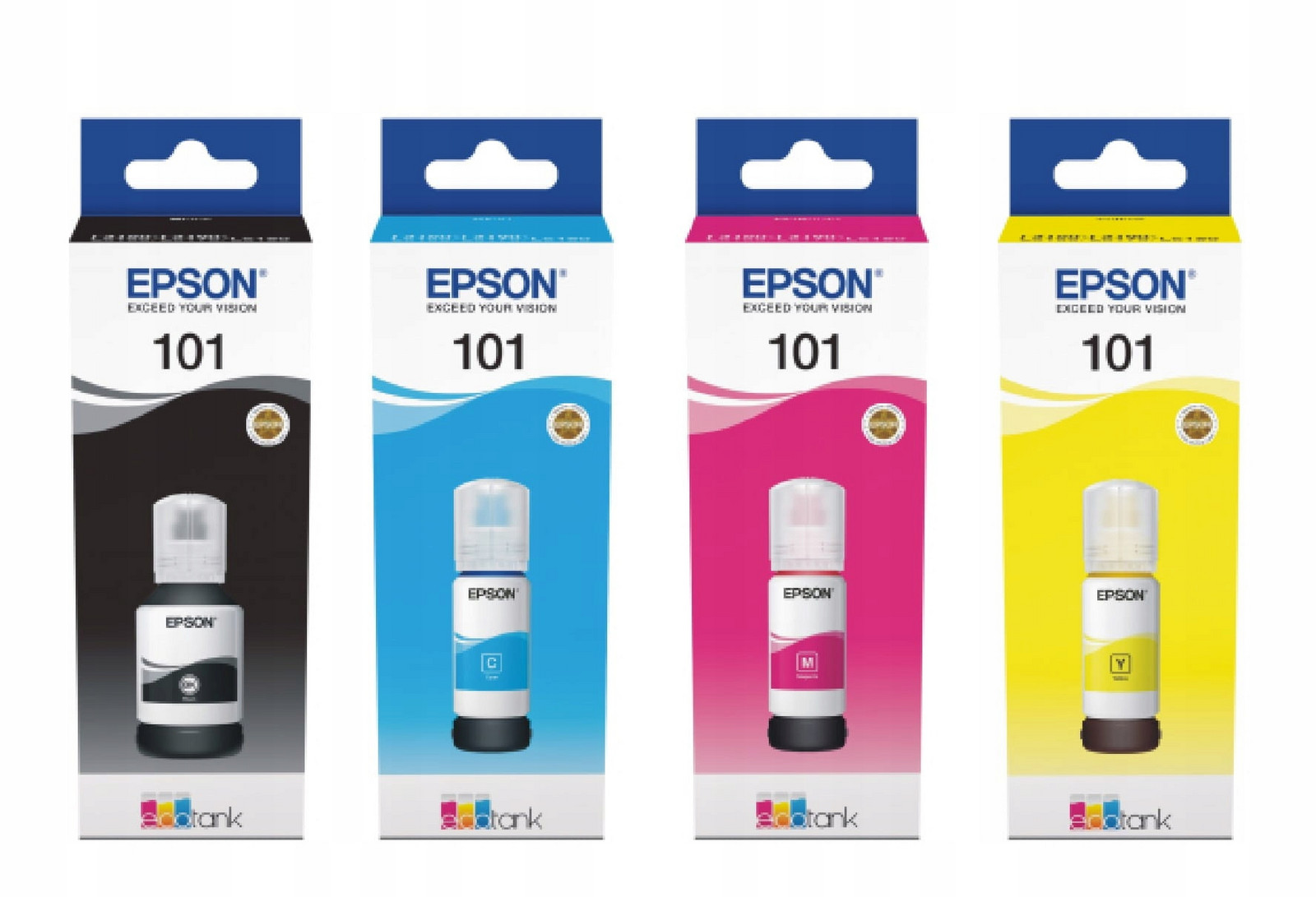 Inkoustové Náplně Epson 101 sada T03V14 T03V24 T03V34 T03V44