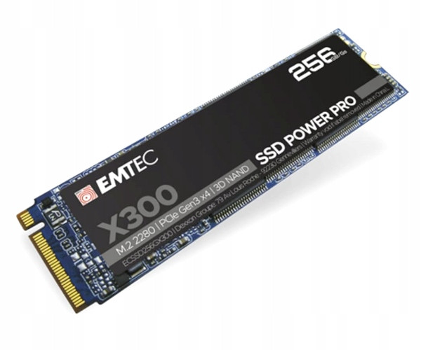 Ssd disk Emtec X300 Power Pro 256GB M.2 2280 NVMe Pci-e