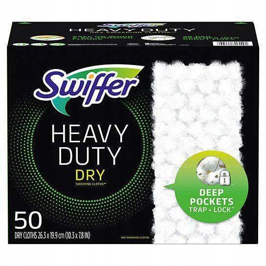 Swiffer Heavy Duty Dry 50 ks Suché hadříky