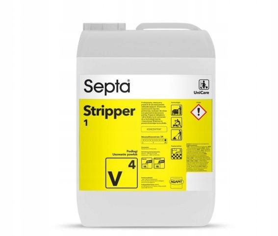 Septa Stripper 1 V4 10 L odstraňuje polymerní povlaky