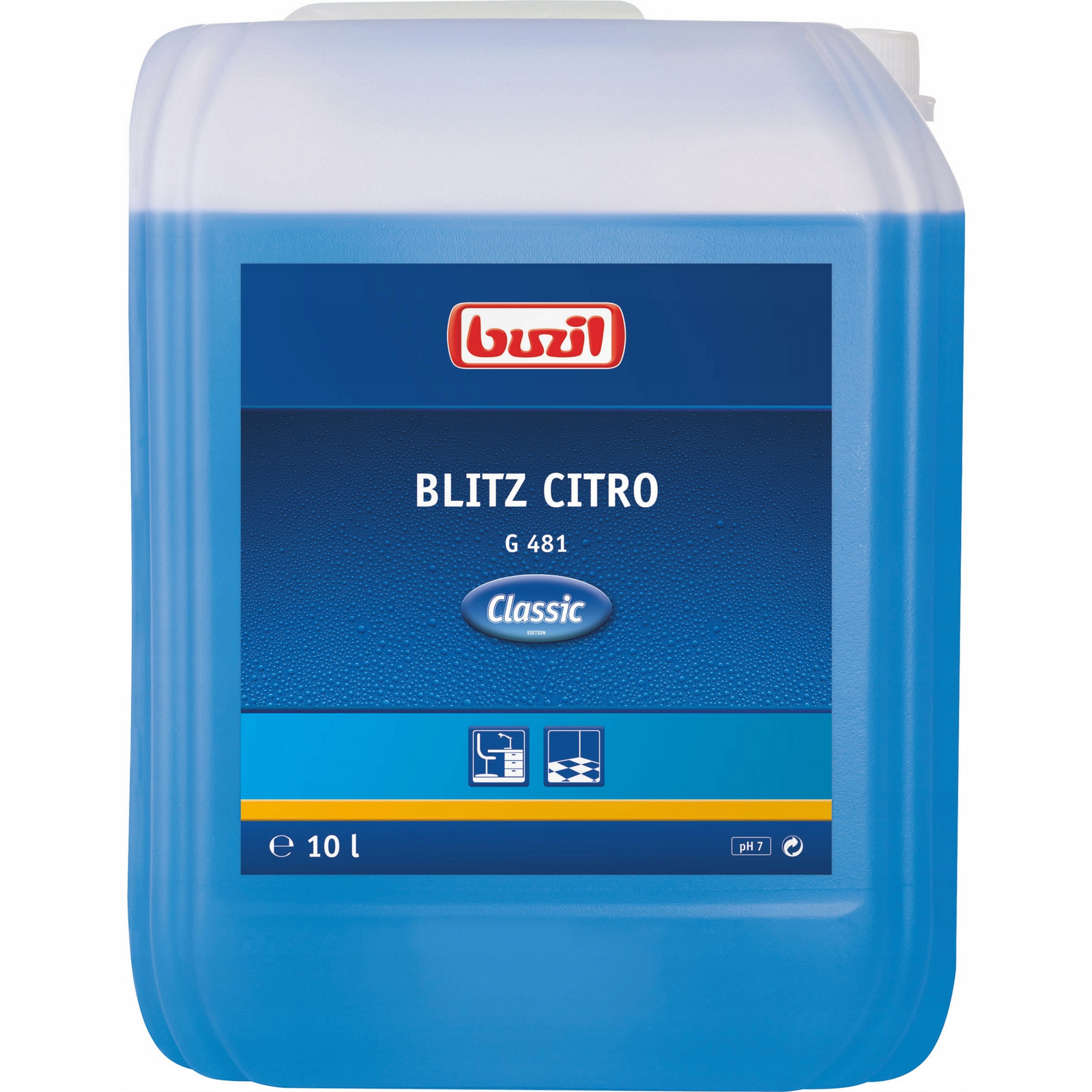 Buzil Blitz Citro G481 s vůní citrusů 10L